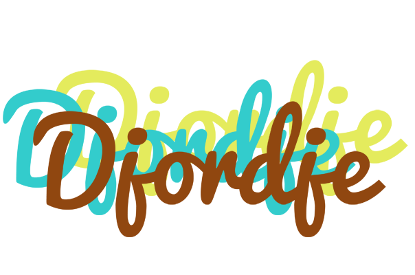 Djordje cupcake logo