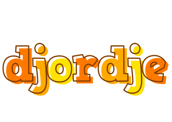 Djordje desert logo