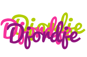 Djordje flowers logo