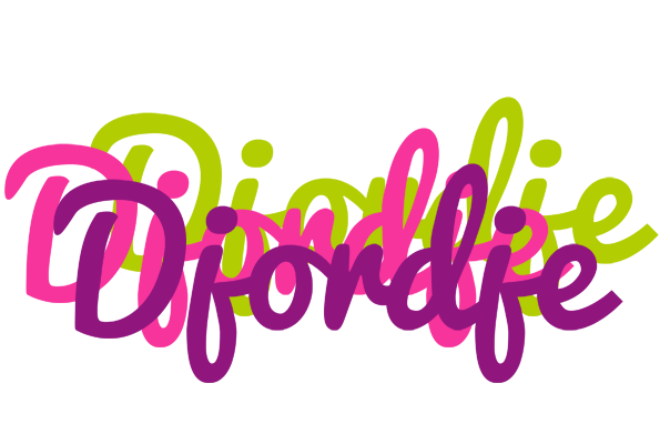 Djordje flowers logo