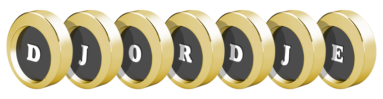 Djordje gold logo