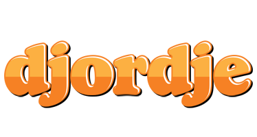 Djordje orange logo