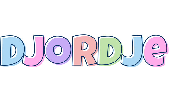 Djordje pastel logo