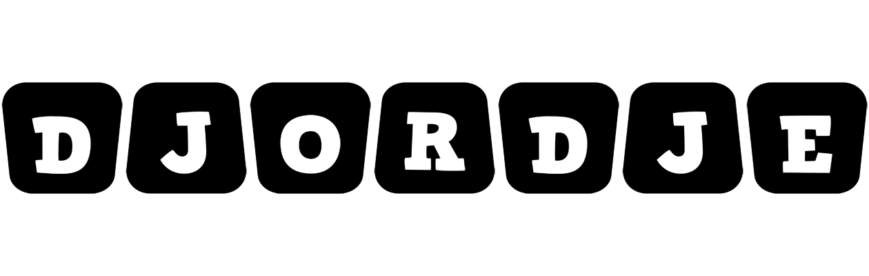 Djordje racing logo
