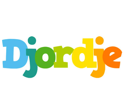 Djordje rainbows logo