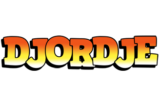 Djordje sunset logo