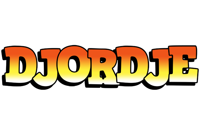 Djordje sunset logo
