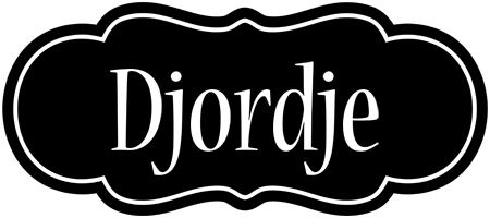 Djordje welcome logo