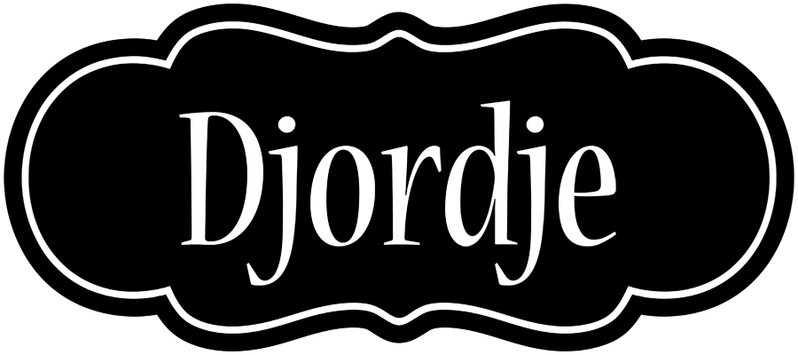 Djordje welcome logo