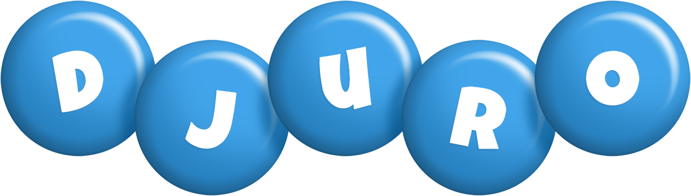 Djuro candy-blue logo