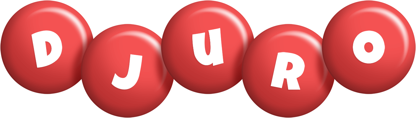 Djuro candy-red logo