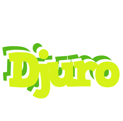 Djuro citrus logo