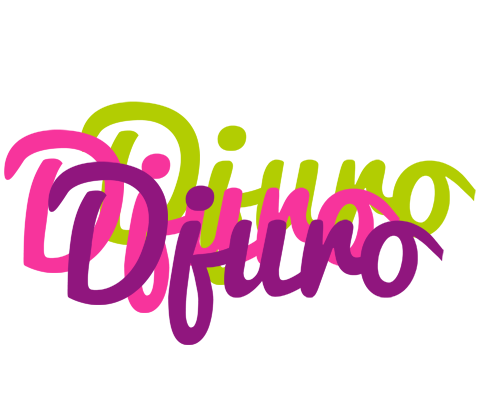 Djuro flowers logo