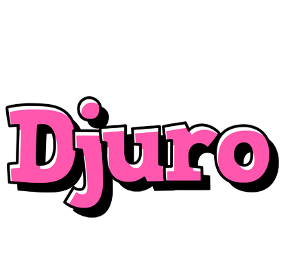 Djuro girlish logo