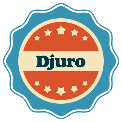 Djuro labels logo