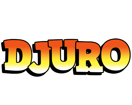 Djuro sunset logo