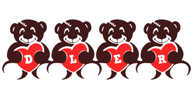 Dler bear logo