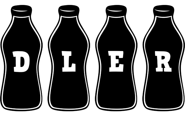 Dler bottle logo