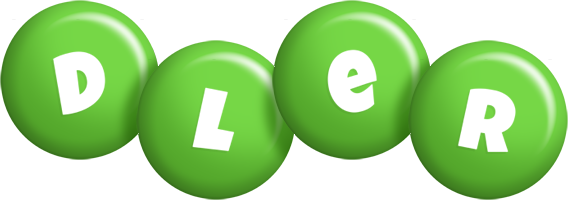 Dler candy-green logo