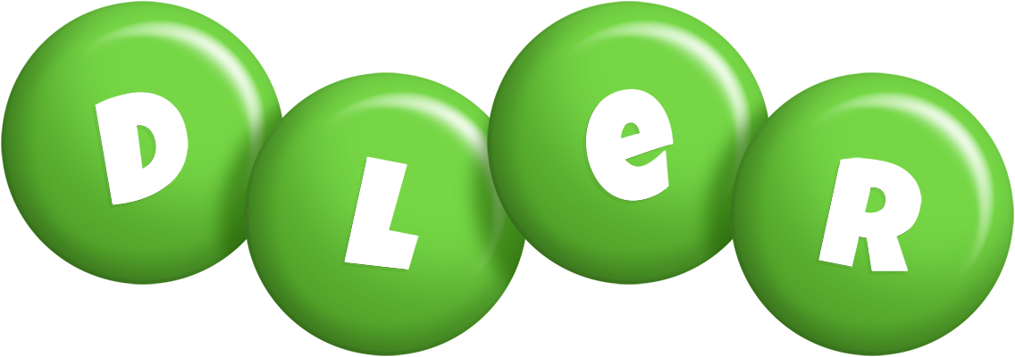 Dler candy-green logo