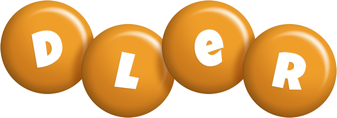 Dler candy-orange logo