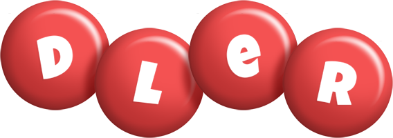 Dler candy-red logo