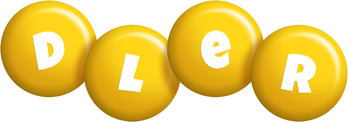 Dler candy-yellow logo
