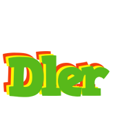 Dler crocodile logo