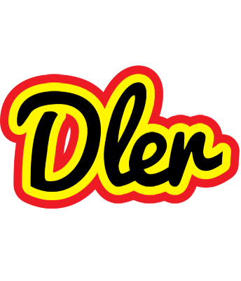 Dler flaming logo