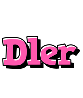 Dler girlish logo