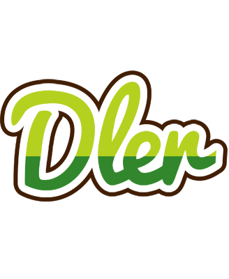 Dler golfing logo