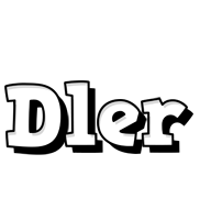 Dler snowing logo