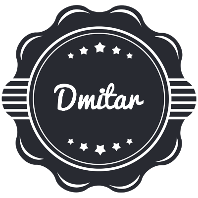 Dmitar badge logo