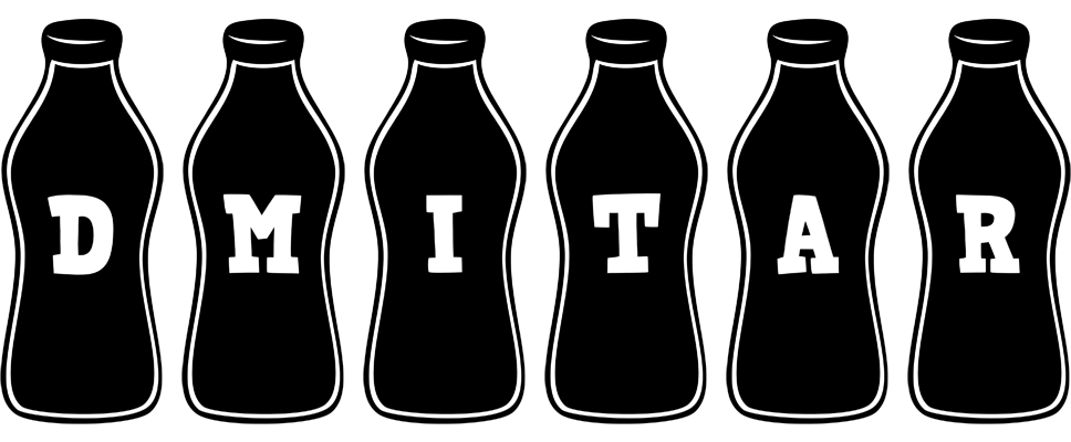 Dmitar bottle logo