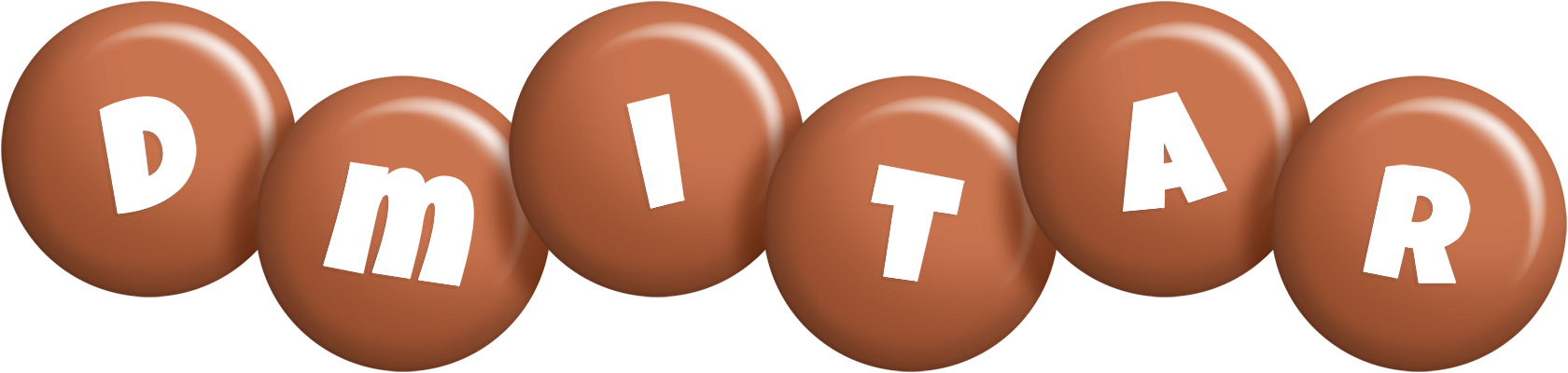 Dmitar candy-brown logo