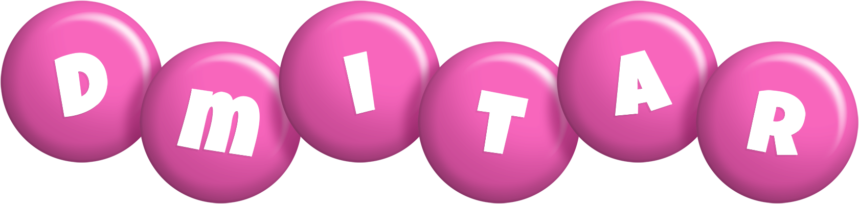 Dmitar candy-pink logo