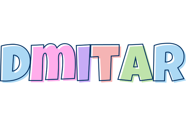 Dmitar pastel logo