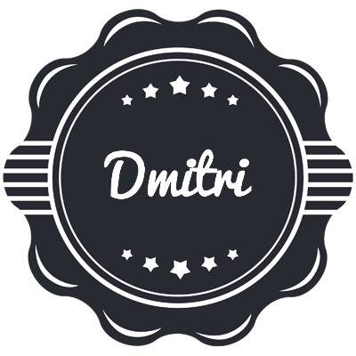Dmitri badge logo