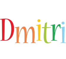 Dmitri birthday logo