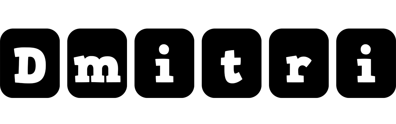 Dmitri box logo