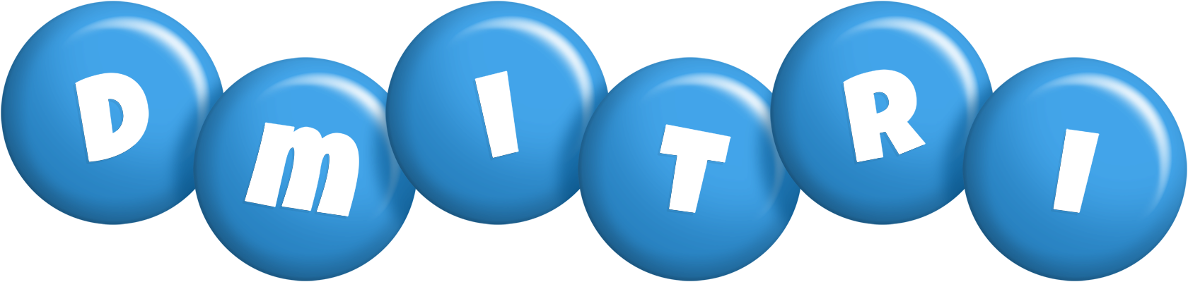 Dmitri candy-blue logo