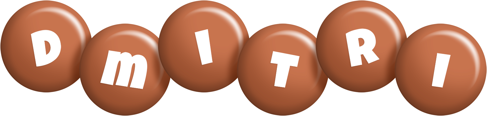 Dmitri candy-brown logo