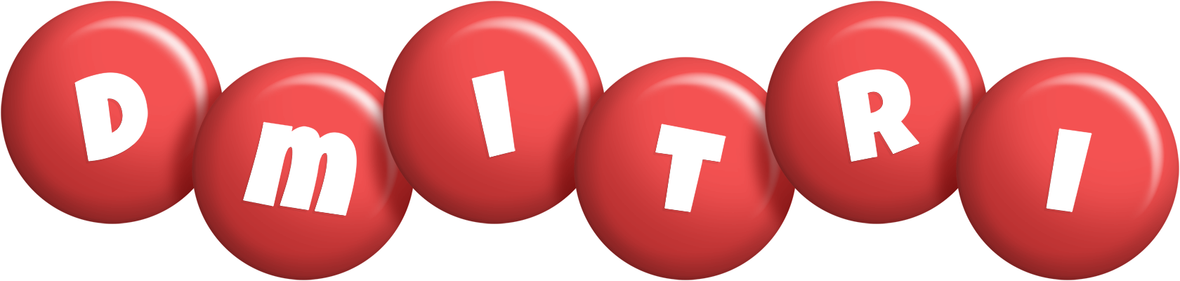 Dmitri candy-red logo