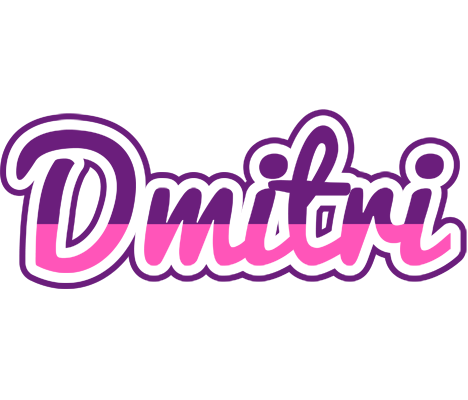 Dmitri cheerful logo