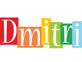 Dmitri colors logo