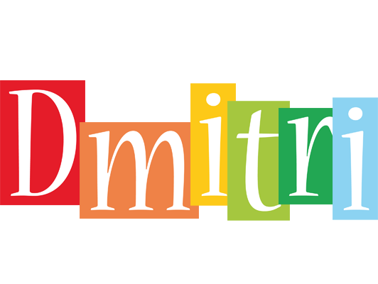 Dmitri colors logo