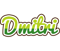 Dmitri golfing logo