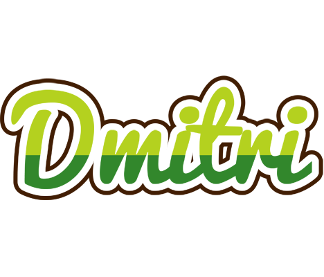 Dmitri golfing logo