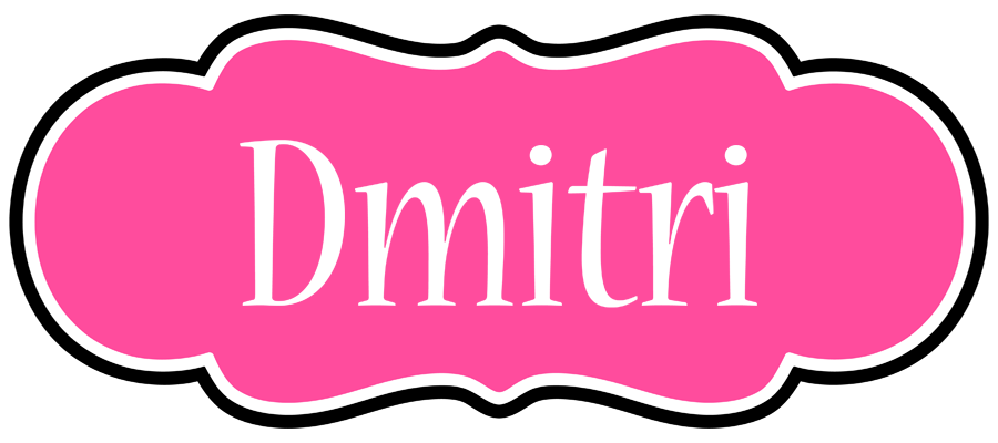 Dmitri invitation logo