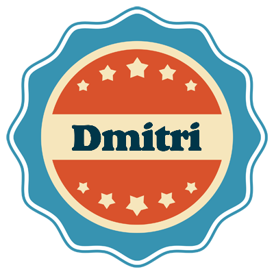 Dmitri labels logo
